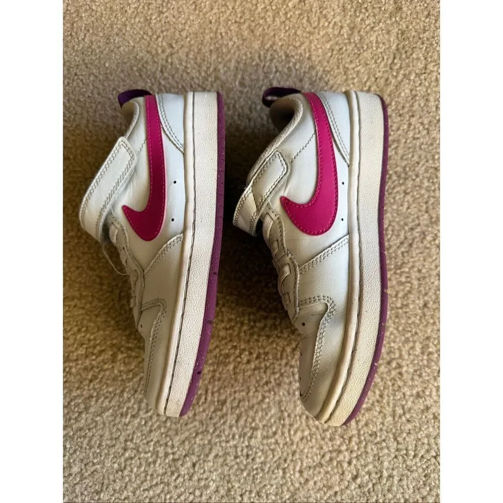 Nike Court Borough Low Little Kid Girls Sneakers Size 2
